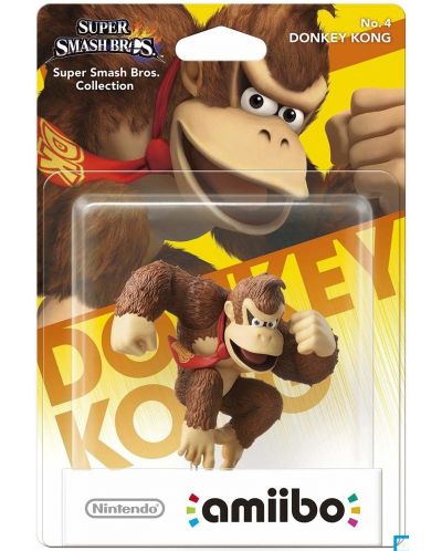 Nintendo Amiibo фигура Donkey Kong No.4 [Super Smash] - 3